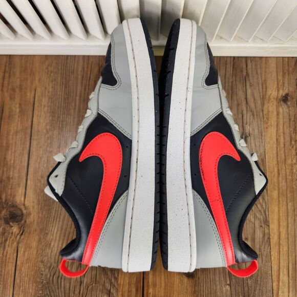 Nike Court Borough Womens 7.5 (6Y) Navy Gray Basketball Sneaker Shoes DV5456-003 - Picture 6 of 9